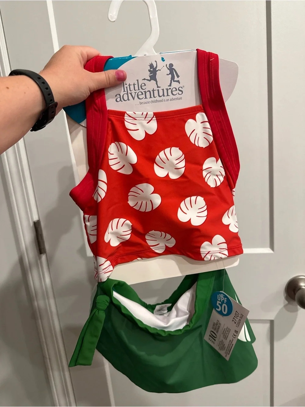 Little Adventures Two-Piece Swim Set size 10 NWT